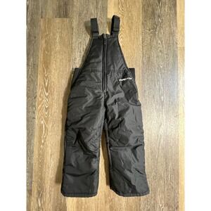 Arctix Snow Bibs Toddler 3T Black Insulated Winter Overalls Pants